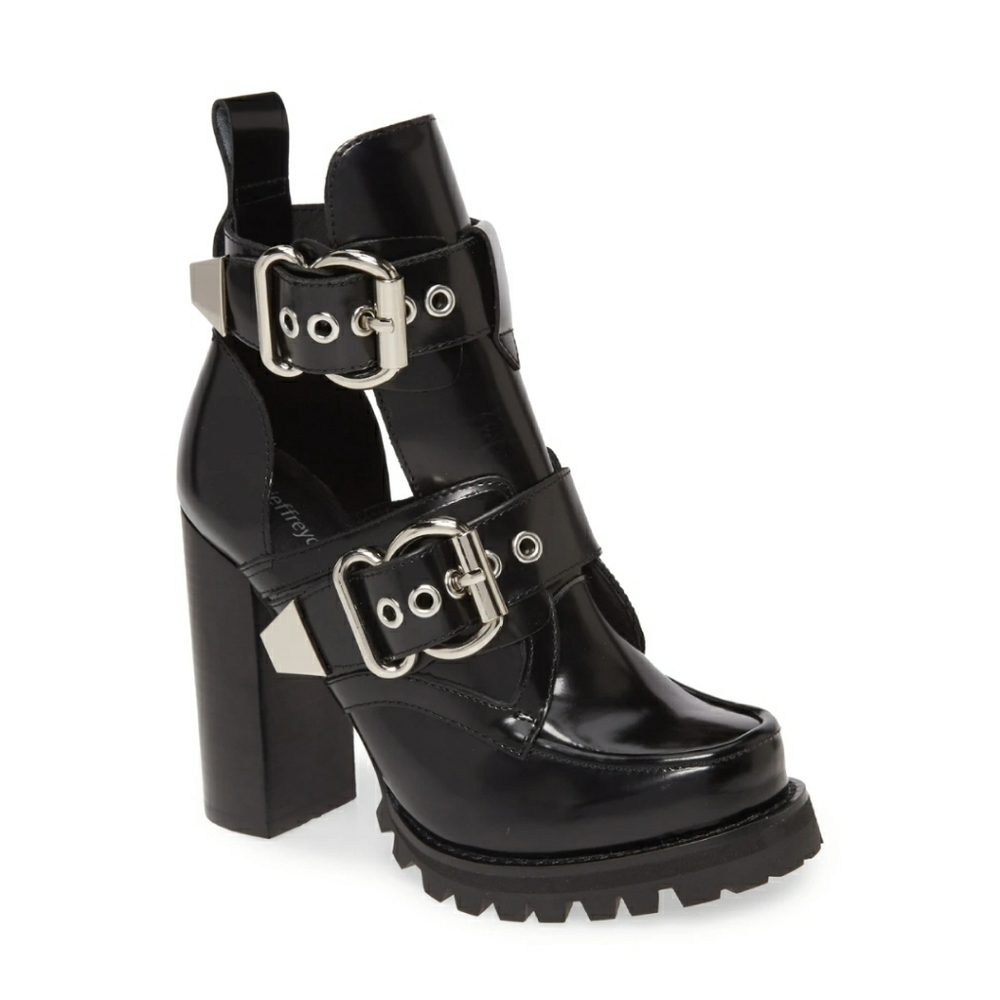 Jeffrey Campbell craven buckle booties